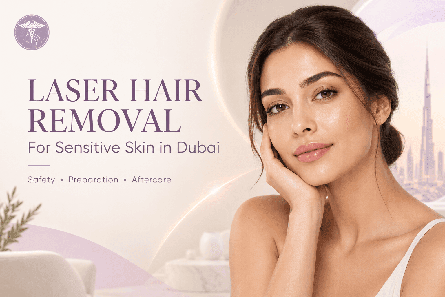 laser hair removal for sensitive skin Dubai